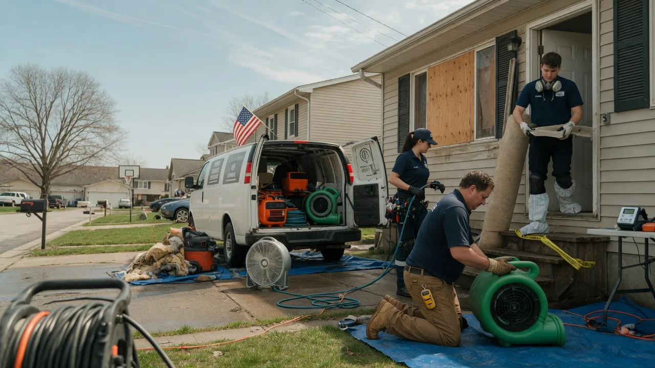 Water Damage Restoration in Gardner, KS near me